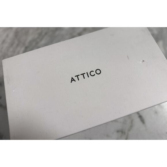 New Attico Rainbow Metallic Strappy Flat Slide on Sandals Size 35 - Picture 14 of 14